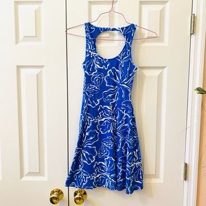 SO Blue and white dress